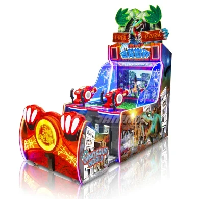 Hot sale coin operated arcade game machine  dinosaur world shooting water games machine for sale