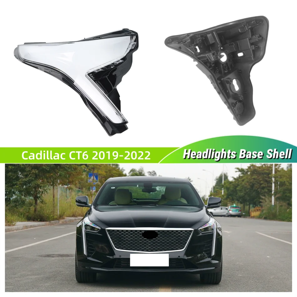 For Cadillac CT6 2019 2020 2021 2022 Articles Cars Base Head Lamp Shell Headlamp Base Fixing Bracket Headlights Lamp Cover