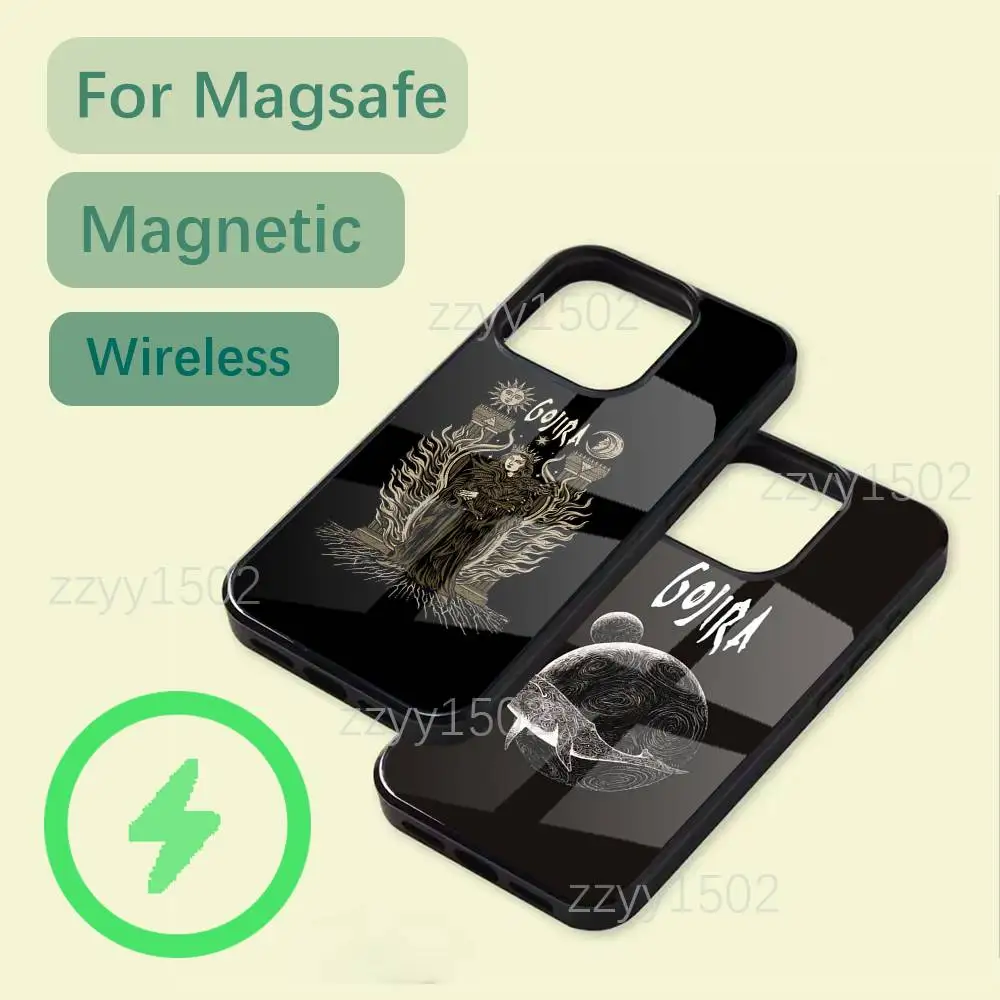 

Band G-GojiraS Mea Culpa Phone Case For iPhone 17,16,15,14,13,12,11,Pro,Max,Plus,Mini,SE4,E Magsafe Wireless Charging