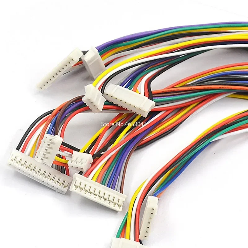 5pcs/lot JST 2.0 PH 2.0 2/3/4/5/6/7/8/9/10Pin Connector Plug with Wires Cables 30cm 26AWG
