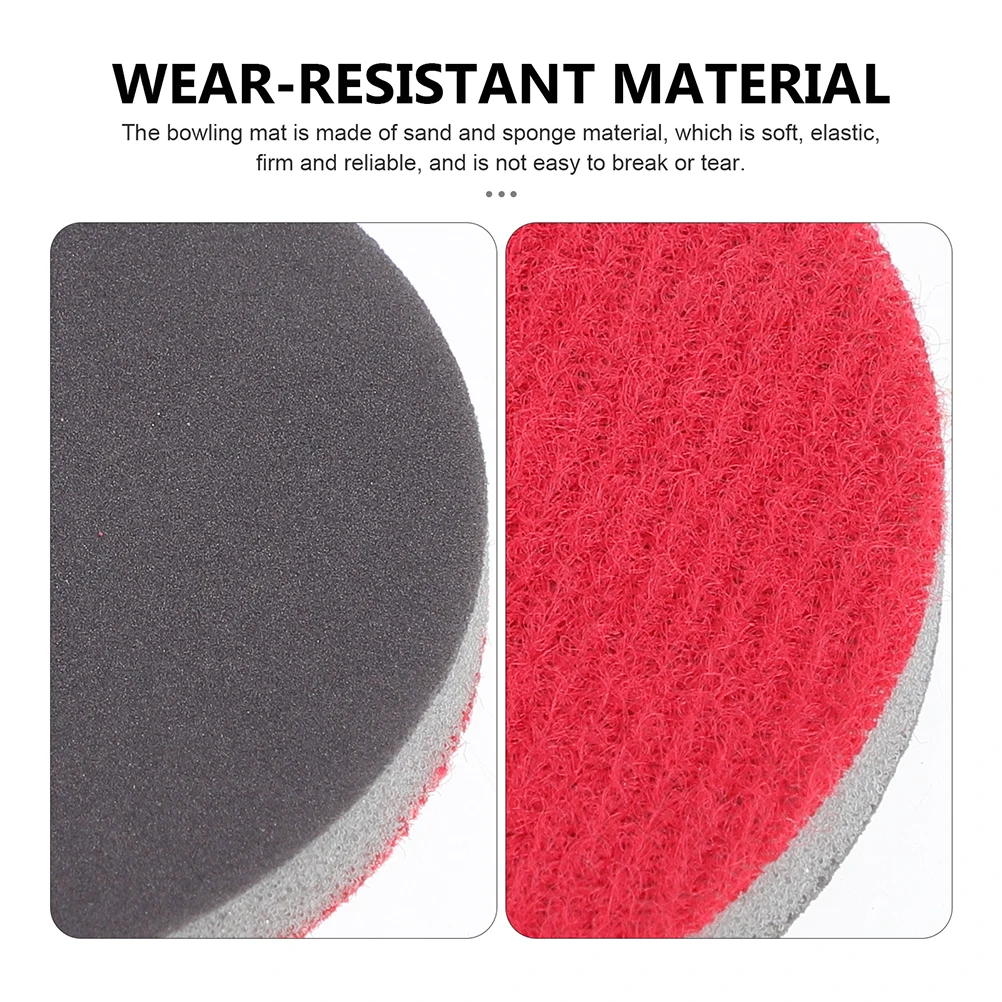 

16 шт. Полировальная подушечка для боулинга 2 дюйма 80 # Чистящая подушечка для шара для боулинга 400р. # Профессиональный набор для чистки губчатых подушечек, практичные аксессуары