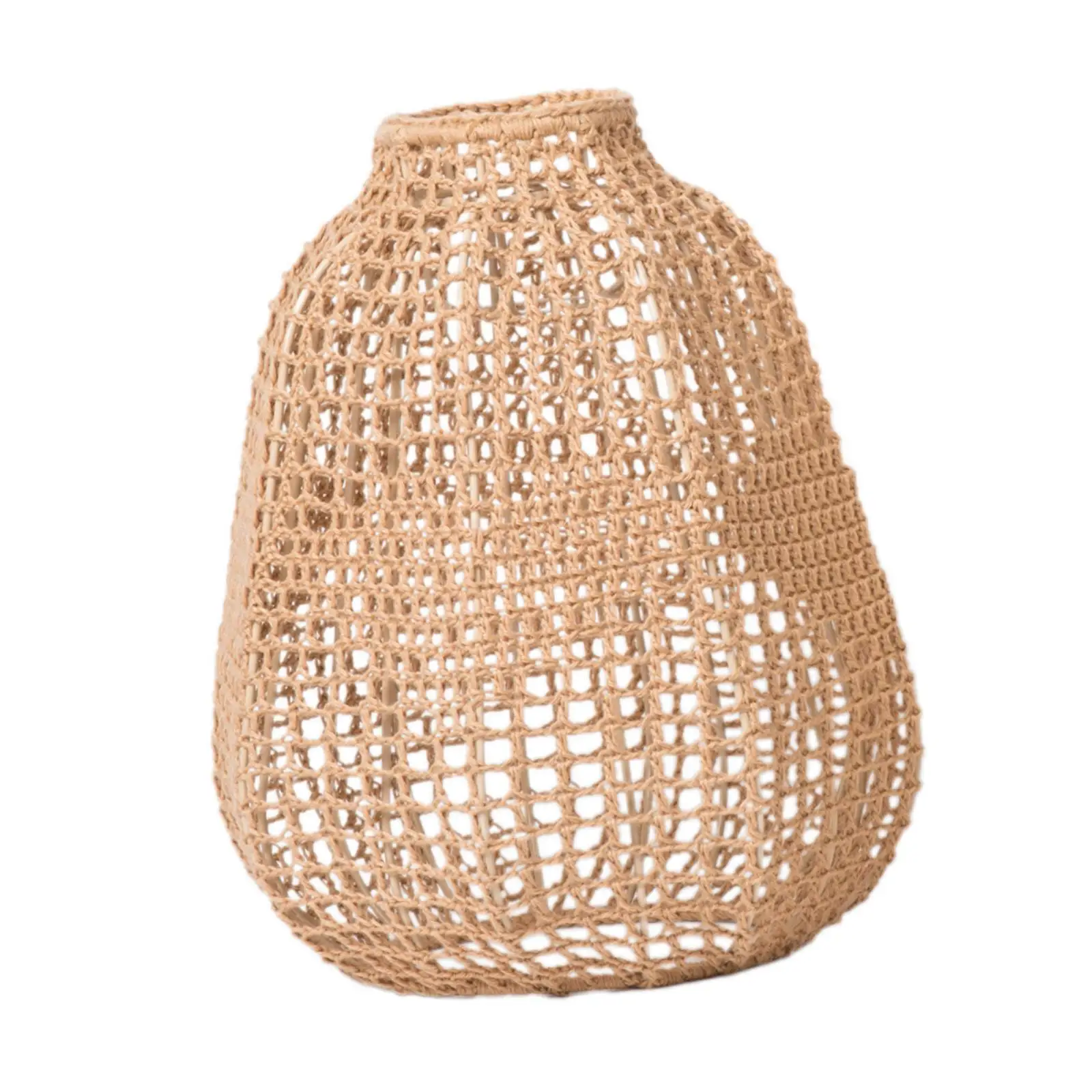 Weave Rope Lampshade Retro Chandelier Light Cover Decor Accessory Lamp Shade for