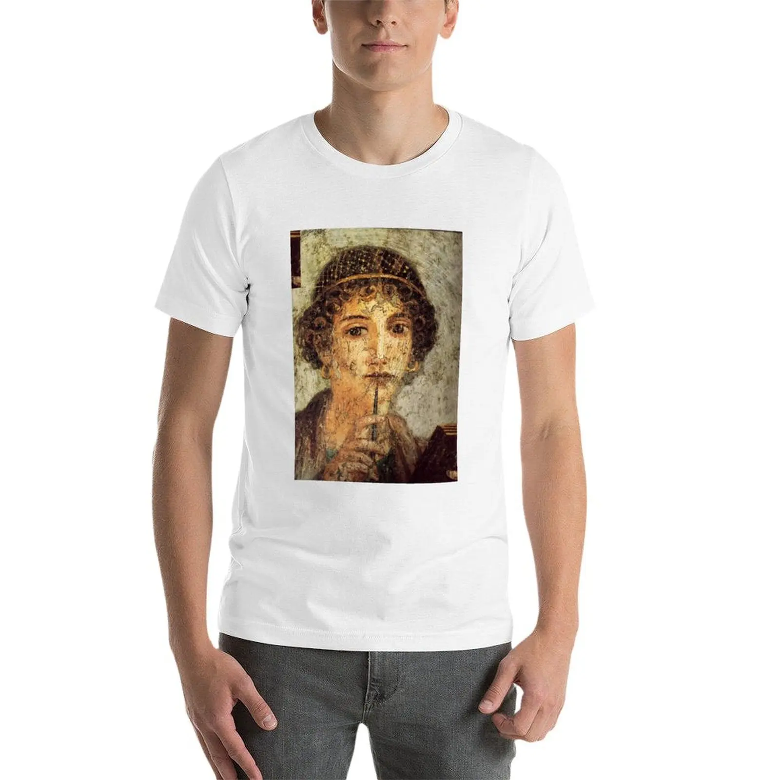 Sappho T-Shirt Summer Casual Loose T-Shirt view 3