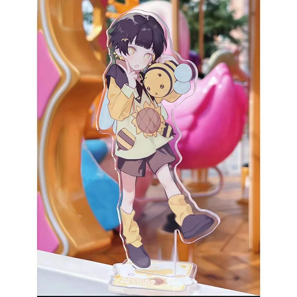 Figura acrílica con cerradura azul, Chigiri Hyoma Bachira Meguru, periféricos de Anime, adorno de escritorio delicado y bonito de alta definición