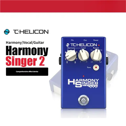 TC-Helicon Harmony Singer 2 - Vocal Chorus Reverb Guitar Bass Synthesizer Effect Processor