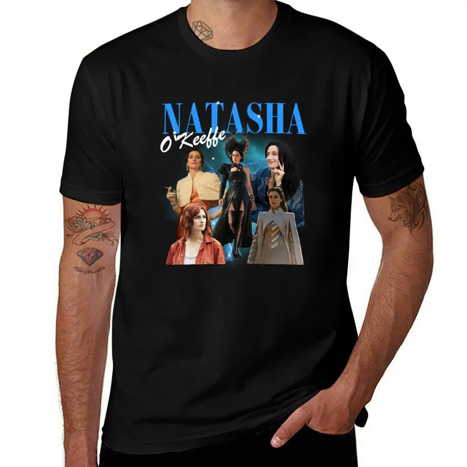Natasha O'Keeffe (Lanfear) Bootleg Vintage 90s T-Shirt T-Shirt g man t shirts for men man t shirts for men T-Shirt