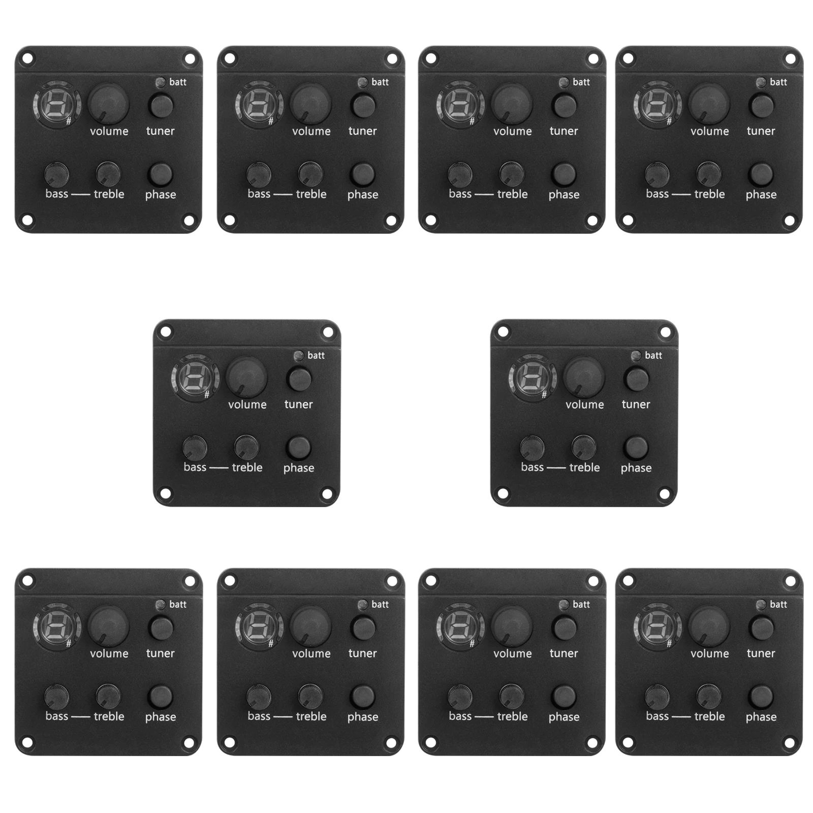 

10PCS Acoustic Guitar Pickup ISYS+ EQ Preamp System for Acoustic Guitarra Amplifier Adjustable Sound Guitar Accessories