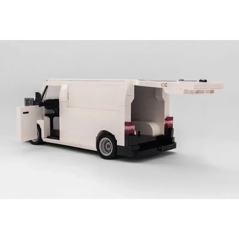 MOC- 142701 T5 City Universal Transporter Assemblies خياطة بنة Model1398 أجزاء مكعبات البناء لعبة عيد ميلاد للأطفال هدية