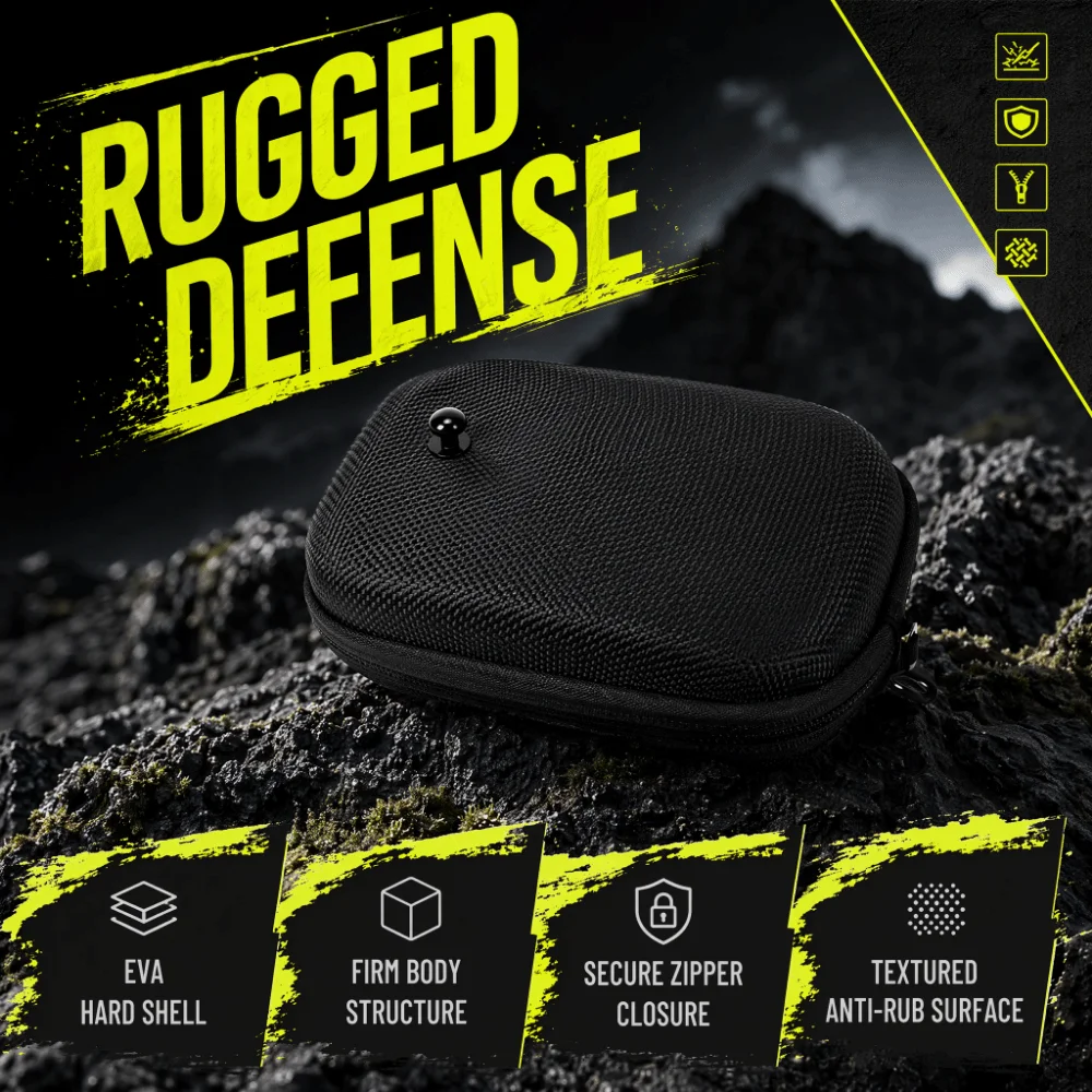 Soft Interior Rangefinder Carry Case Sturdy EVA Protective Design Range Finder Storage Bag Compact Structure Portable Size