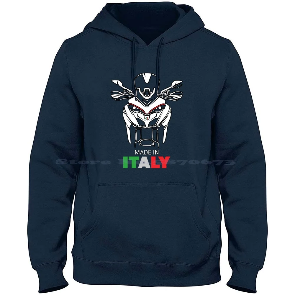 Adventure Multistrada Motorcycle Rider Italian Flag Strada Biker Italy Motorbike Abstract Silhouette Adventure Biker Made In