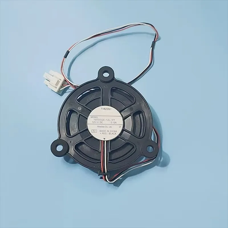 1 PC 12V 0.13A 7190217 10030GE-12L-YT Refrigerator Cooling Fan Motor Refrigerator, 3-Wire Variable Frequency Refrigerator