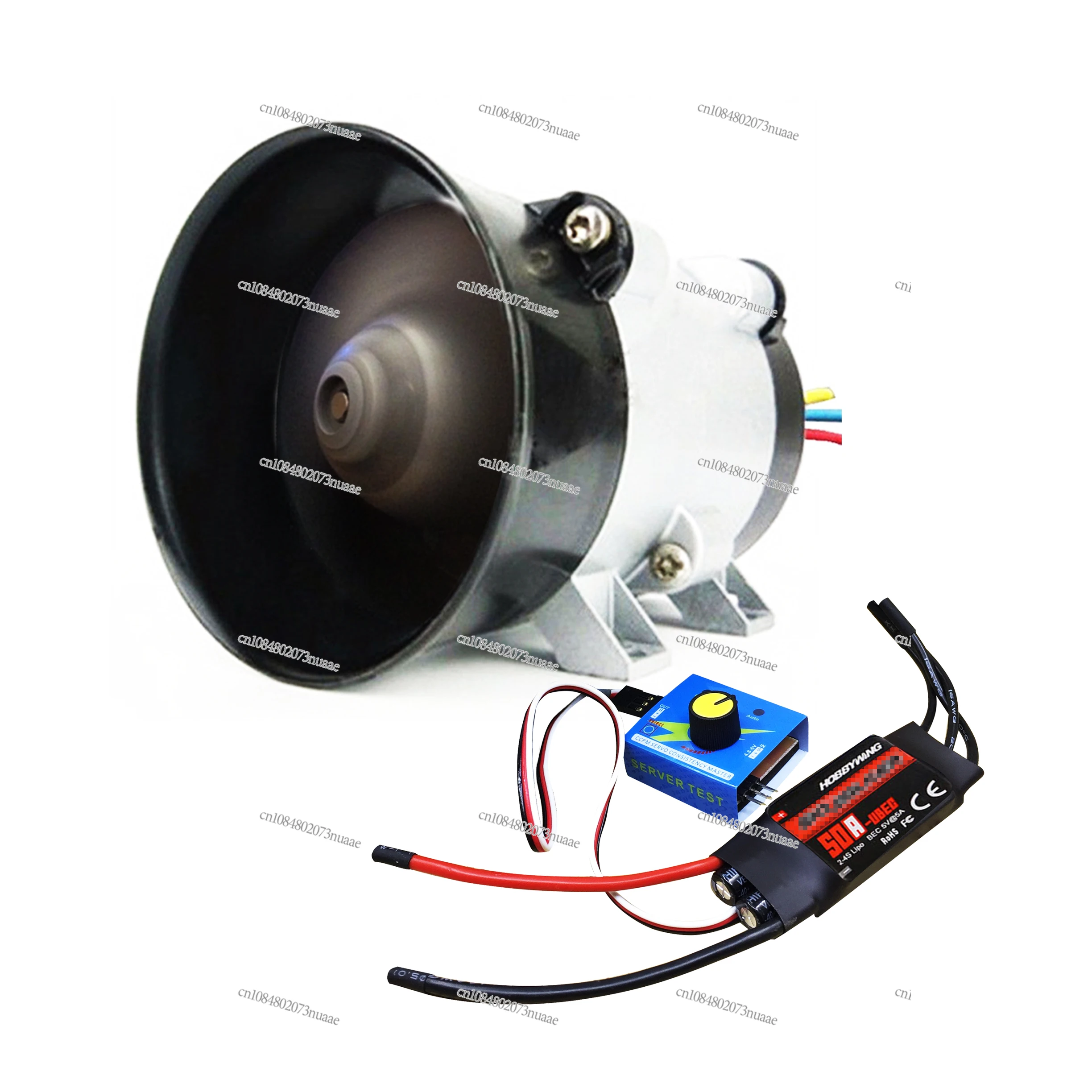 

Car Electric Turbine Power Turbo Charger Brushless Hall-free Three-Phase Motor with DC12V 40A Supercharger Driver Controller