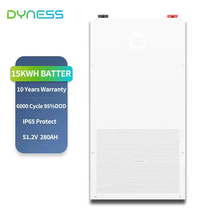 بطارية TLF Dyness PowerBrick 51.2V 280Ah 15kWh LiFePO4 مثبتة على الحائط بسعة 14.3kWh-716.8kWh للمنزل، طاقة RV وكابينة خارج الشبكة