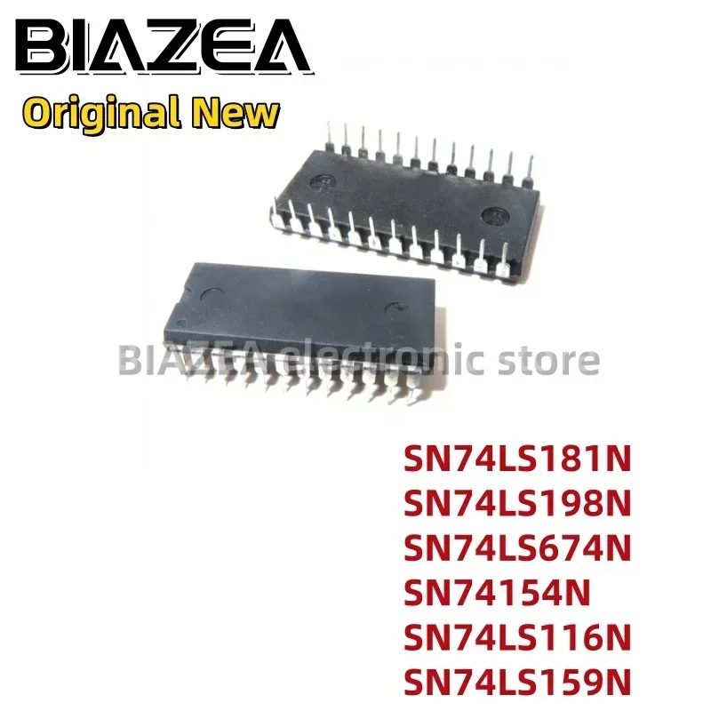 1piece SN74LS181N SN74LS198N SN74LS674N SN74154N SN74LS116N SN74LS159N DIP24