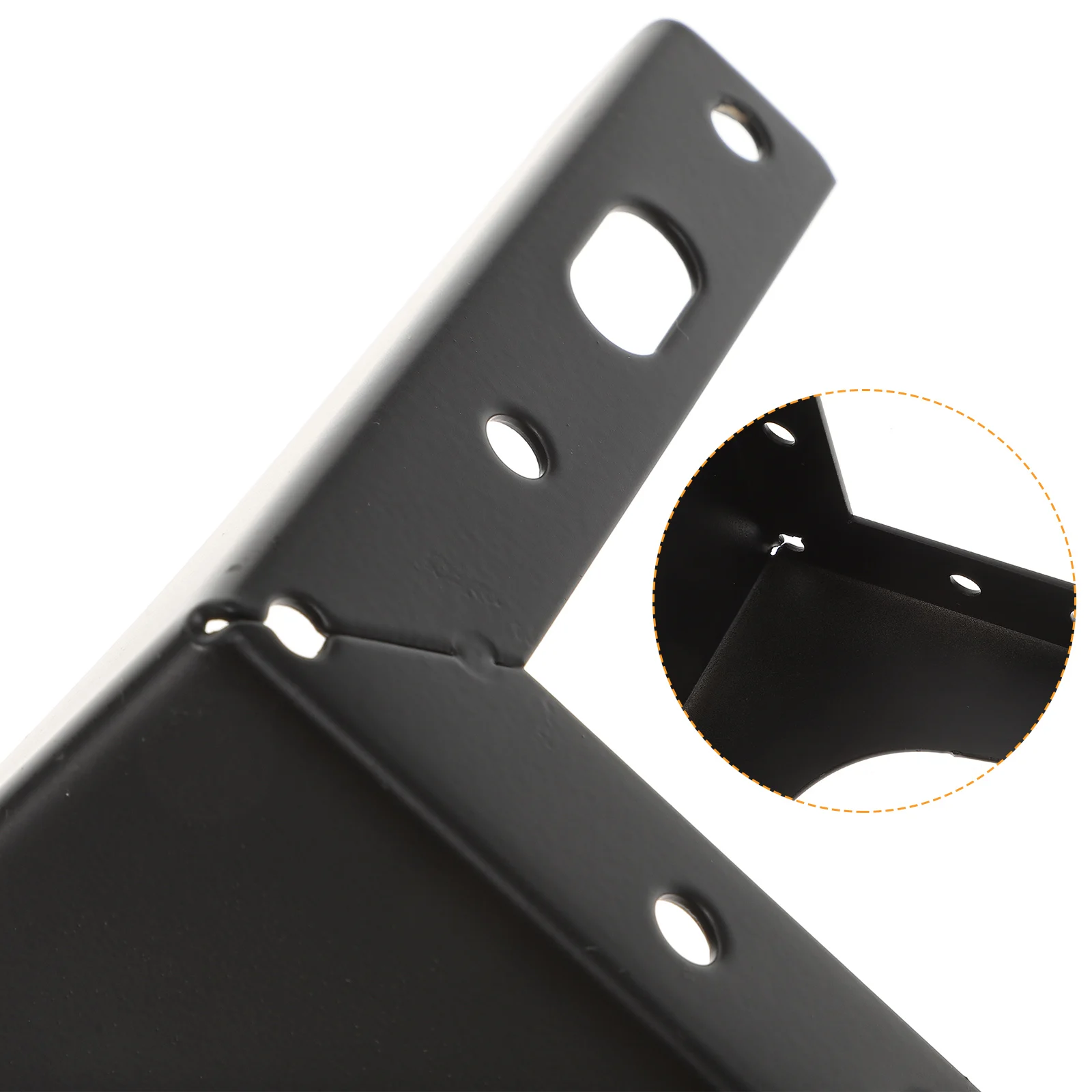 

4pc Furniture Support Legs Metal 13cm Black Triangular Design Sturdy Durable Couch Feet Dresser Table Legs Replacement