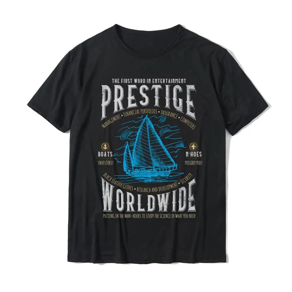 Shirts For Adult oversized harajuku Prestige Worldwide Funny Step Brothers Boats Graphic Long Sleeve T-Shirt Street Cotton Tops