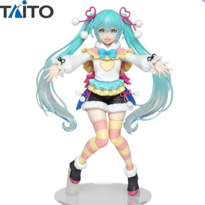 

18cm Hatsunemiku Winter Series Figure Desktop Ornament Model Toy Birthday Gift Suitable For Anime And Manga Fans' Collectibles