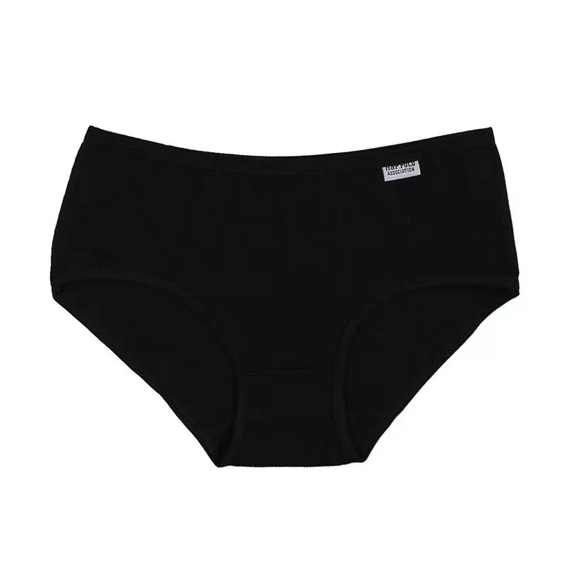 7PCS Cotton Panties Women Comfortable Underwears Sexy Middle-Waisted Underpants Female Lingerie Big Size Ladies Briefs L-2XL