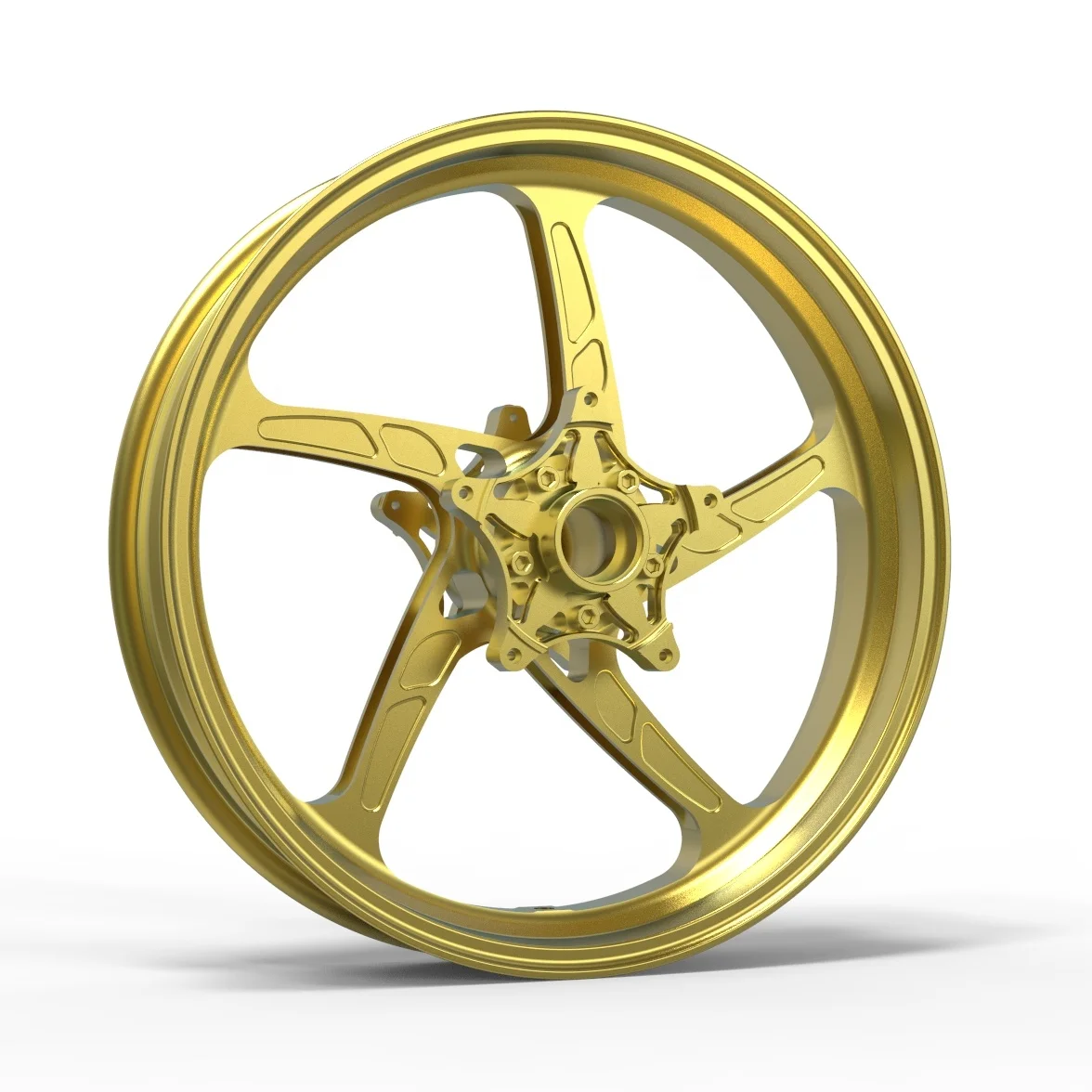 

Набор кованых алюминиевых колесных дисков 17/15 дюймов с настраиваемыми цветами для мотоцикла QJ Motor SRK600