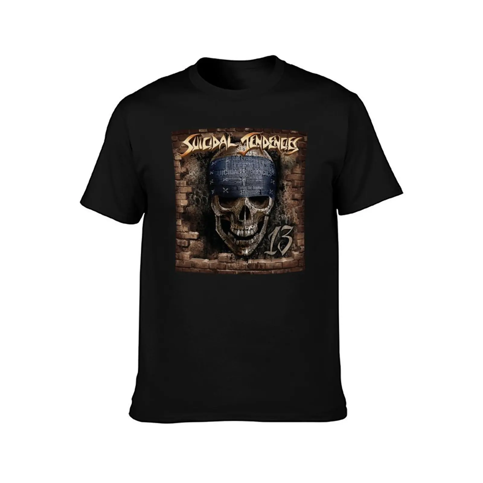 Suicidal Tendencies - 13 album 2013 T-Shirt All Match Basic Short Sleeve Top T-Shirt