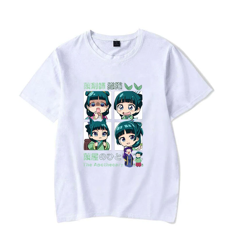 

Maomao Graphic T Shirt Women Anime The Apothecary Diaries Print T-shirt Summer Casual Short Sleeve Tee Round Neck Clothing Top