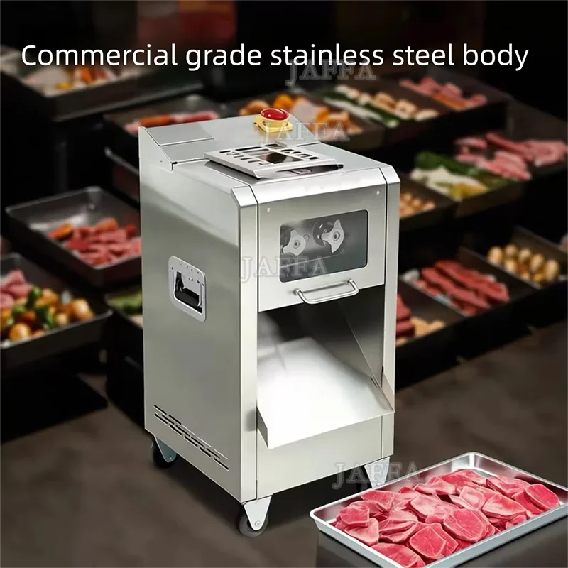 Multi-functional Meat Slicer Cutting Machine Stainless Steel Electric Slicer Vegetable Pork and Mutton Bone Saw Meat Cutter