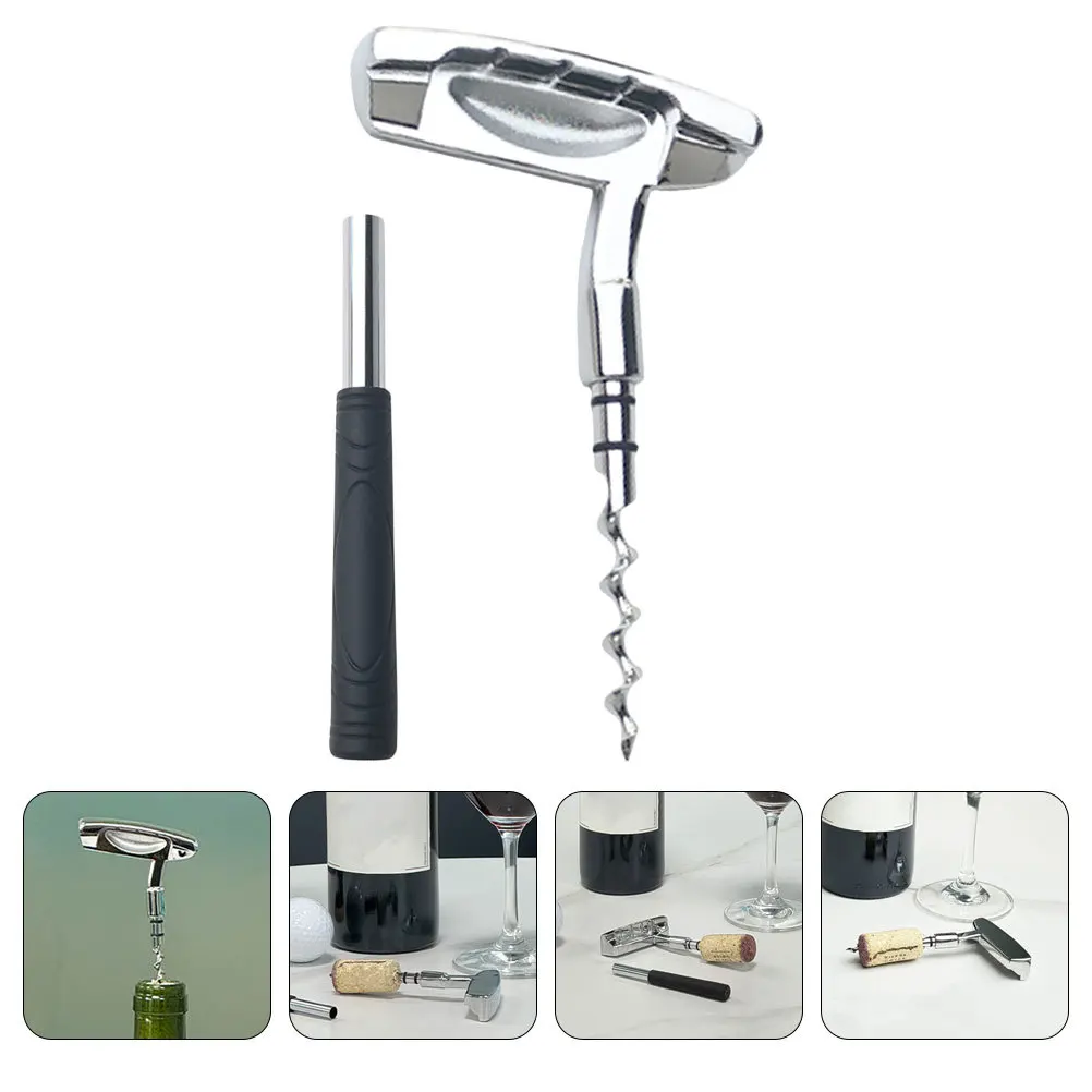 

Wine Opener Camping Corkscrew Funny Bottle Corkscrews for Bottles Zinc Alloy Drinking Lid Opening Tool Travel