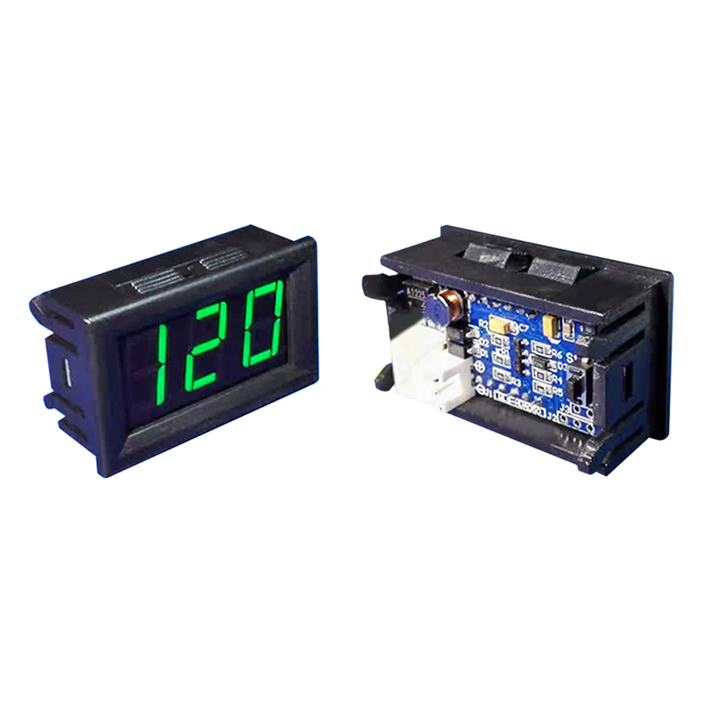 Imagem -05 - Mini Digital Atual Tensão Amp Medidor Medidor de Amperímetro com Efeito Hall Sensor Transformador dc v a 120v 100a