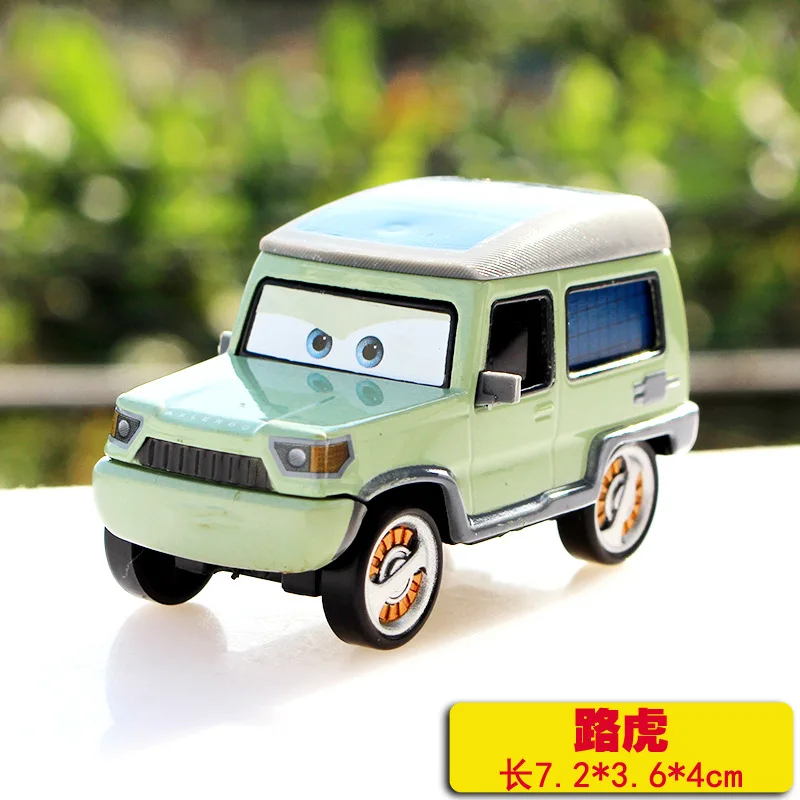 Disney Pixar Cars Lightning McQueen Alloy Metal Mater Model Car 1:55 Diecast Jackson Storm Vehicle Toy Car Kids Birthday Gift