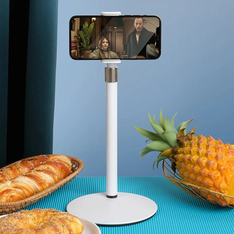 Verstelbare Monitor Stand Hoogte Draagbare Monitor Tablet Houder Voor 6.5-12.9 Inch Telefoon Tablet Monitor Ondersteuning Houder Bredere Basis