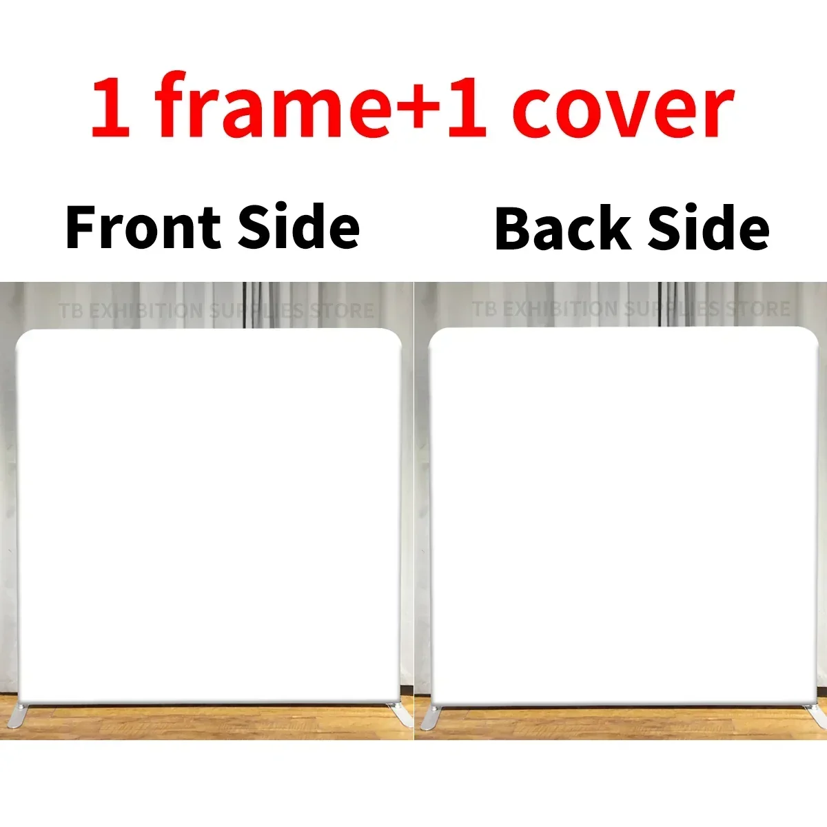 Photo Booth Backdrop Stand Cover Custom banner Square Wall Background for Wedding Birthday BabyShower Photography Photo Studio image 3
