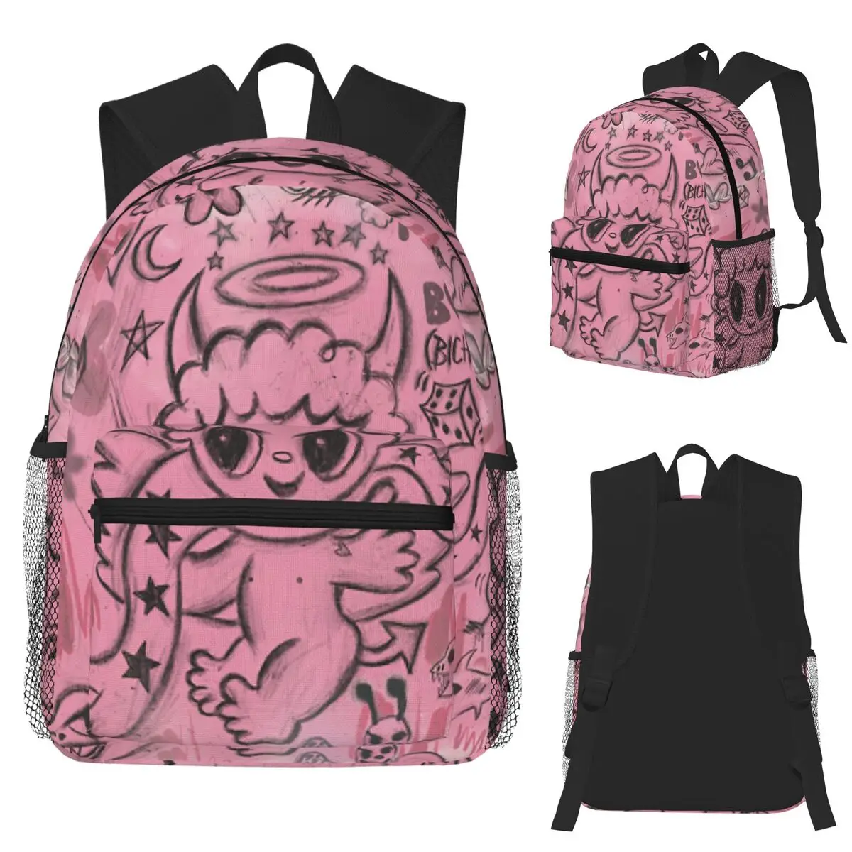 

Karol G Manana Sera Bonito Student Backpack School Bag Hiking Travel Daypack for Men Women Fashion Bookbag Shoulder Bags