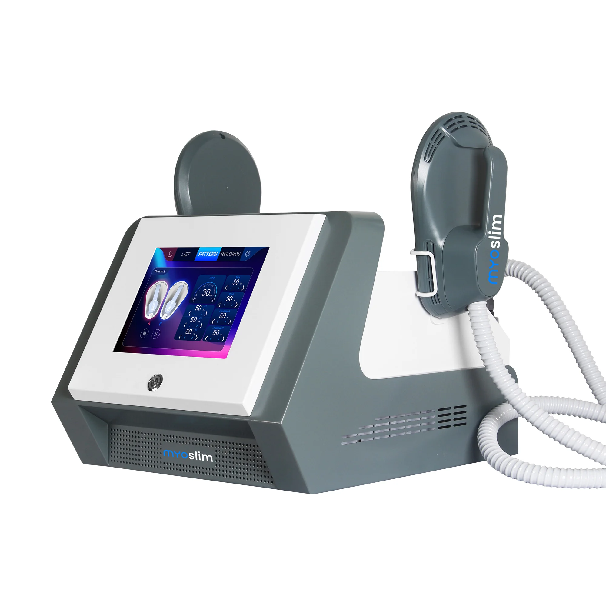 

MYOSLIM Machines NEO RF HI-EMT 6500W Professional Sculpt 5 Handle Pelvic Girdle EMS Electromagnetic Stimulation Slimming