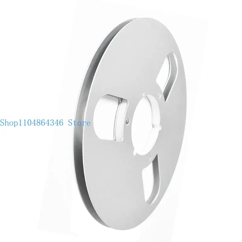 652F 1/4Inch 10.5Inch Aluminum Reel Disk for Blank Nab Hub Recording Tape Storage