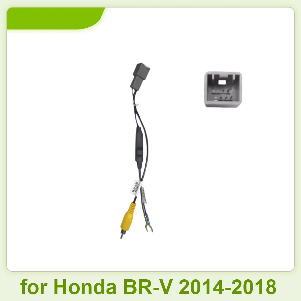 8-Pin Reverse Camera Adapter Cable for Honda BR-V 2014-2018 OEM Backup Rear View Video Output Wire Harness