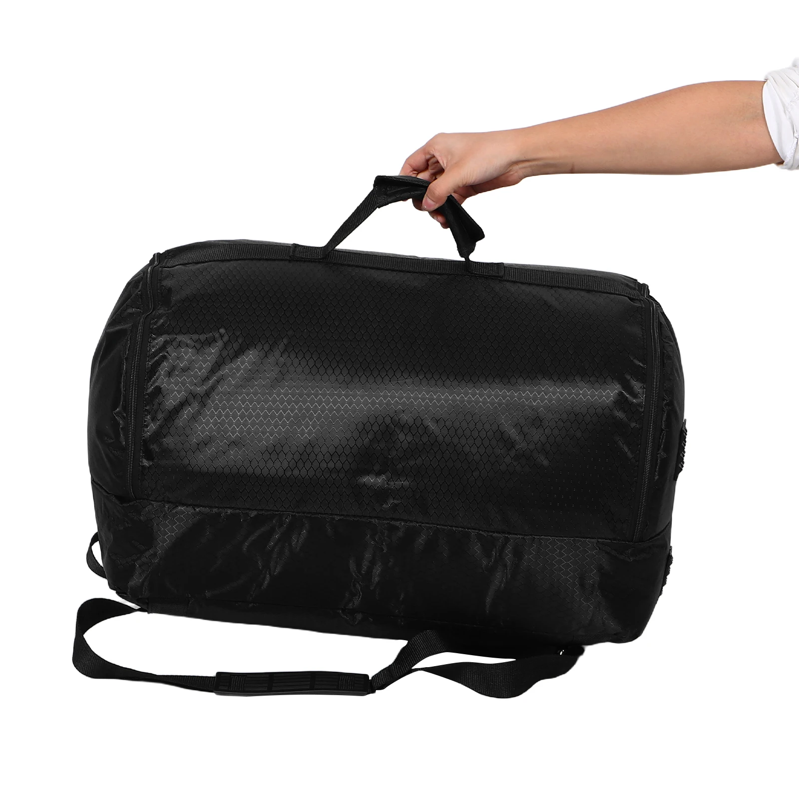 

Travel Speaker Case Waterproof Outdoor Audio Bag Portable Backpack with Double Shoulder Straps Speaker Case Durable Audio Bag