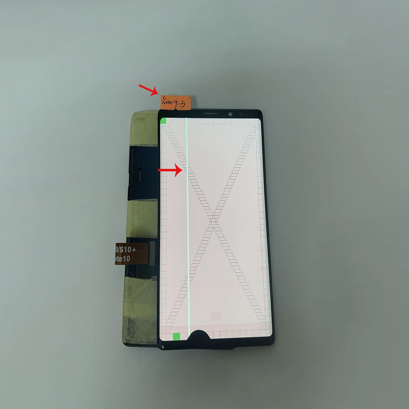 A Single sale Super AMOLED LCD For Samsung Note 9 LCD N960F N960D Touch Screen Digitizer Line point For Note9 LCD No Frame