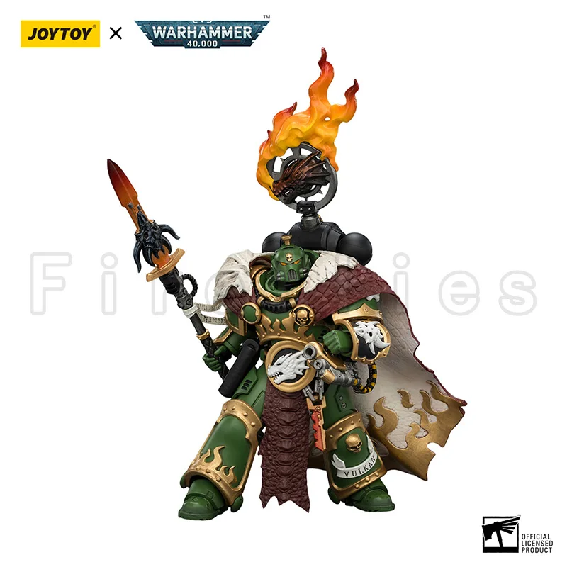 

[Pre-Order]1/18 JOYTOY Action Figure 40K Salamanders Vulkan Hestan the Forgefather the Spear Vulkan and the Gauntlet the Forge