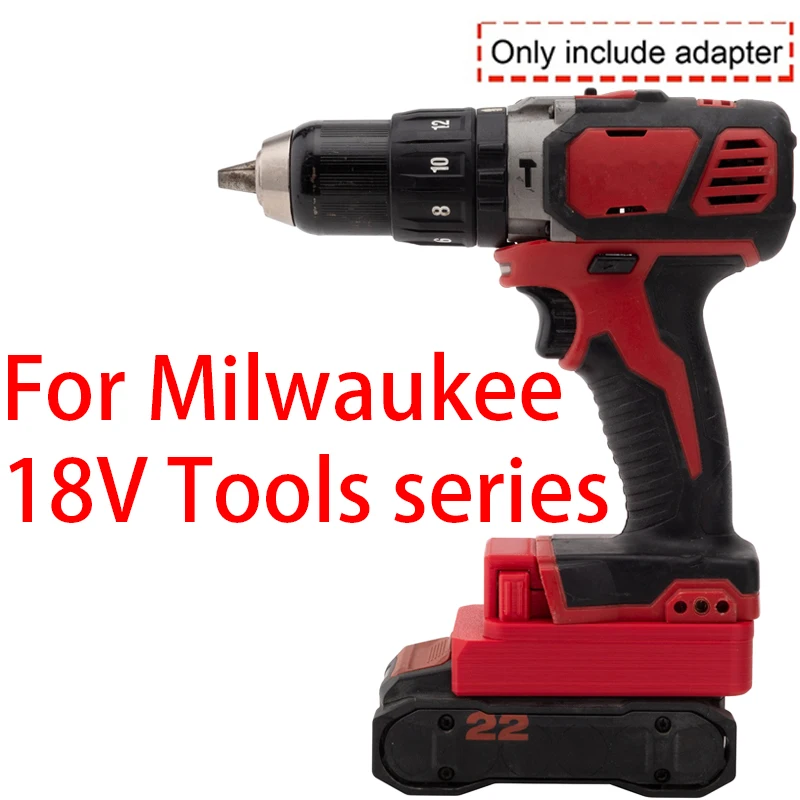 Adapter Converter for Milwaukee 18V Li-ion tools to Hilti 22V Nuron Li-ion Battery Adapter Converter Power Tool Accessories