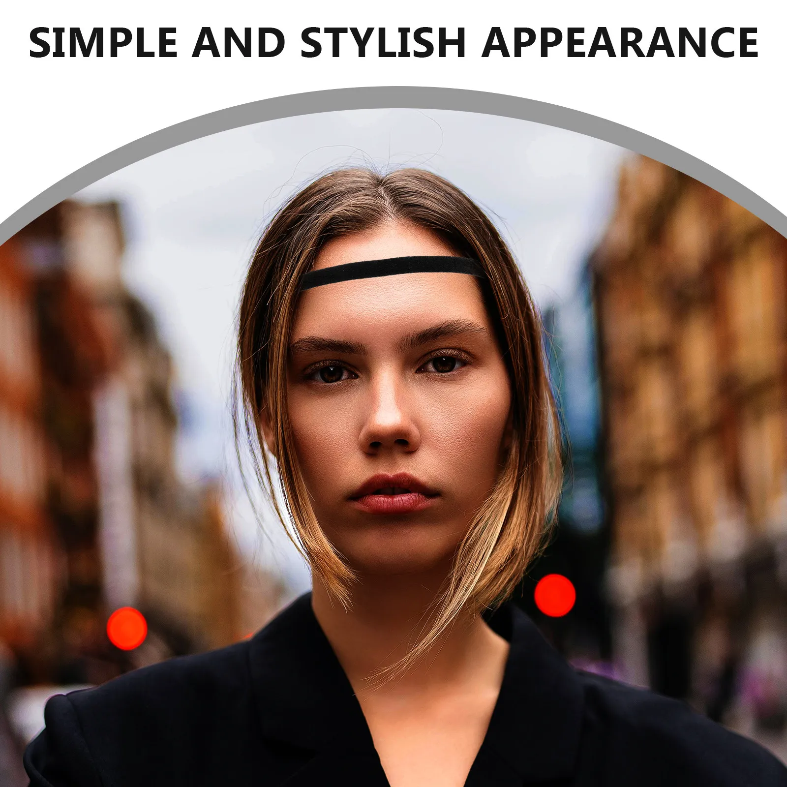 

Набор из 9 эластичных черных повязок на голову для бега, нескользящих, впитывающих пот, для спорта, йоги, танцев, футбола, унисекс