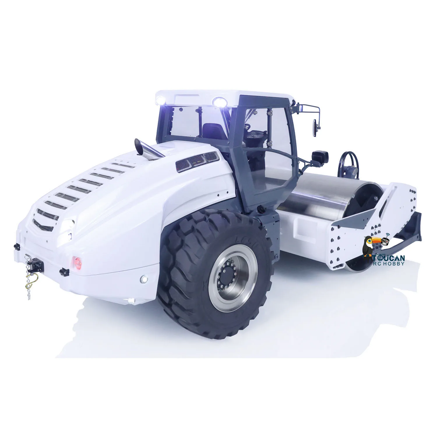 

LESU Metal 1/14 Hydraulic RC Road Roller Aoue-H13i Painted Assembled Electric Engineering Truck W/O Radio Controller THZH1533