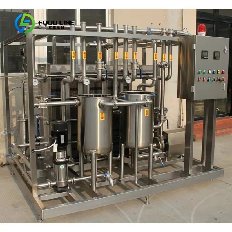 Full Automatic Small Plate Pasteurizer Milk Pasteurization Machine