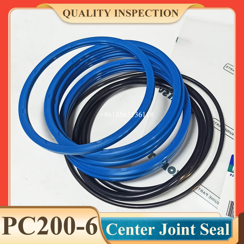 PC200-6 PC200-7 PC200-8 Center Joint Seal Kit Excavator Swivel Joint Repair Kit