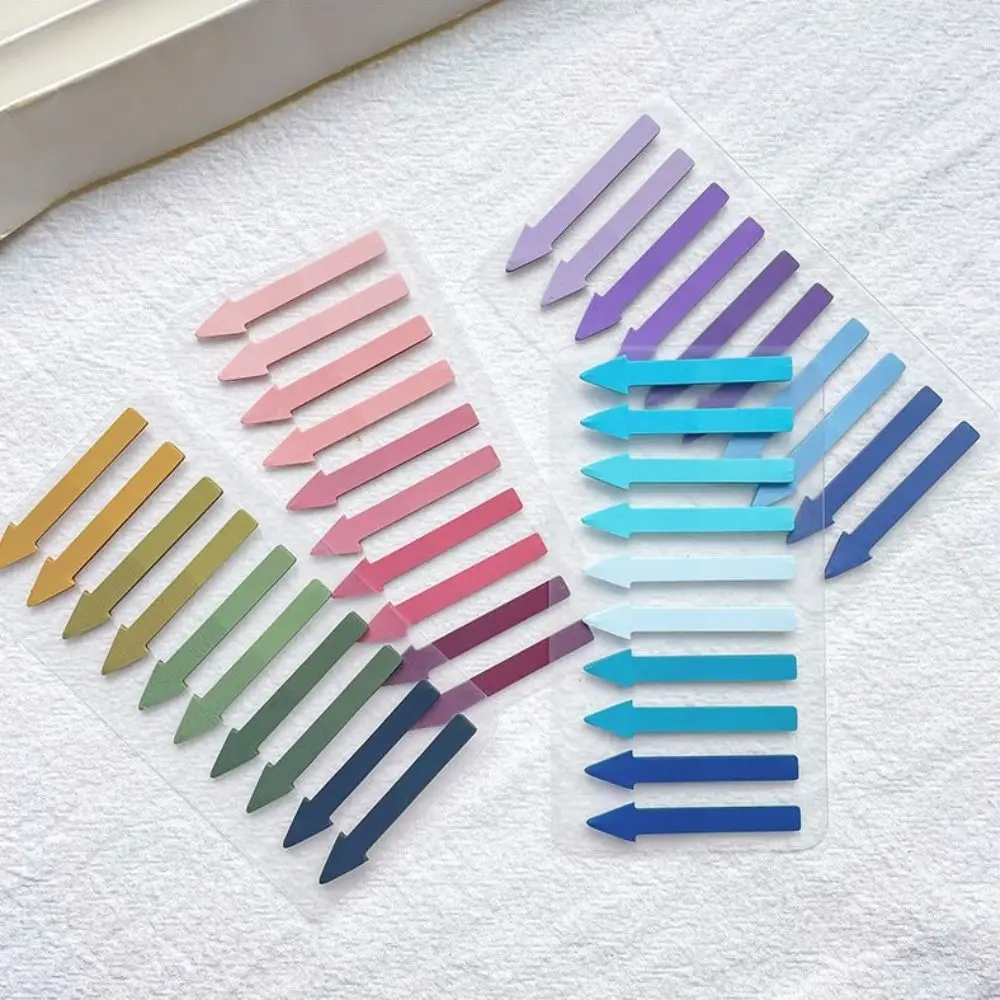 Index Bookmark Fluorescent Index Tabs Planner Sticker Self Adhesive Page Markers Paper Reading Label Arrow Flags Sticky Note