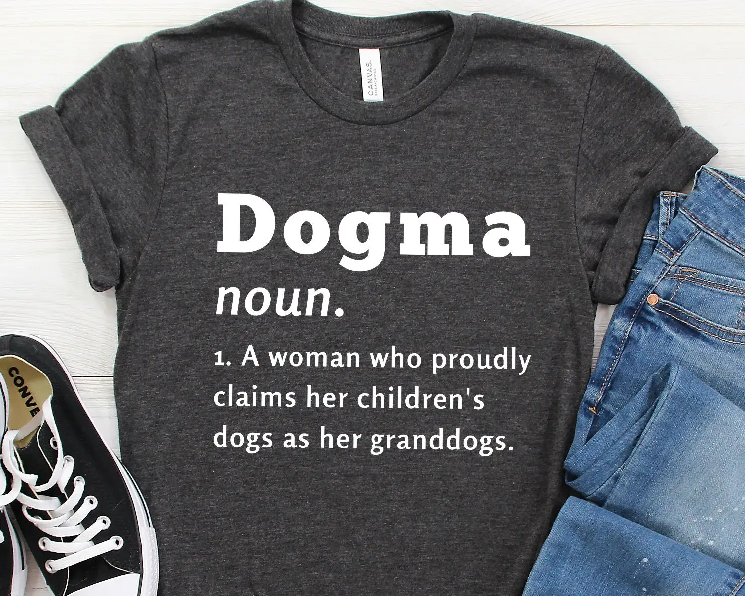 Dogma T Shirt Dog Mom Lover Fur Mama For