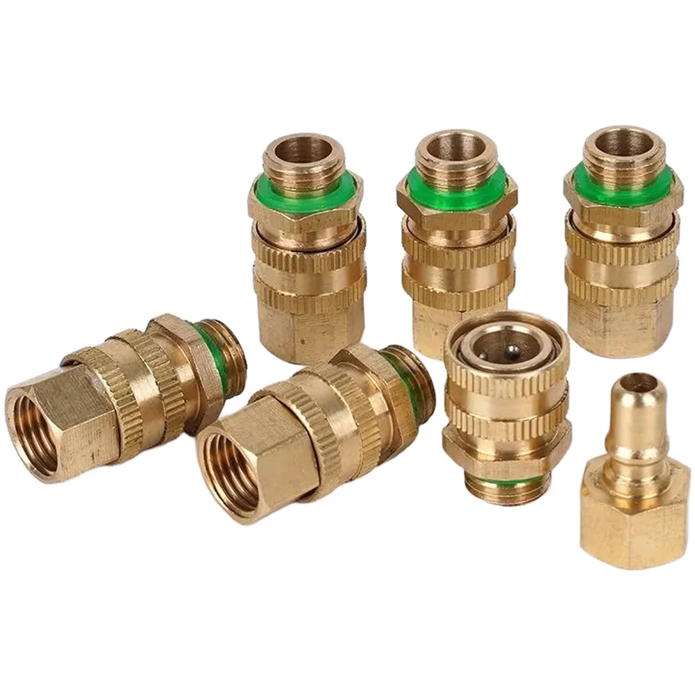 Quick Connector with For m14 Thread Specification Brass Stainless Steel Build High Pressure Use in Plunger Pump Systems