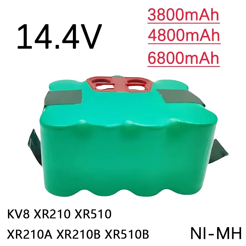 SC Ni-MH 14.4V 6800mAh rechargeable battery pack for KV8 XR210 XR510 XR210A XR210B XR510B XR510D Vacuum Cleaner Sweeping Robot