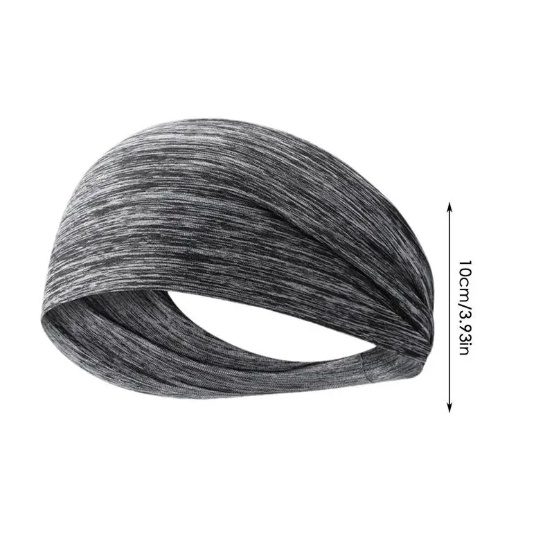 Elastická sportovní hairbands fotbal hairbands sportovní elastická čelenka elastická široký cvičení joga sportovní čelenky pro joga běžecký