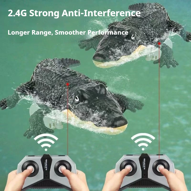 New Arrival Simulation Reptile RC Boat, High Speed Electric Water Toy, Kids Educational Model for Pool Lake,  Boys  Gift 2026