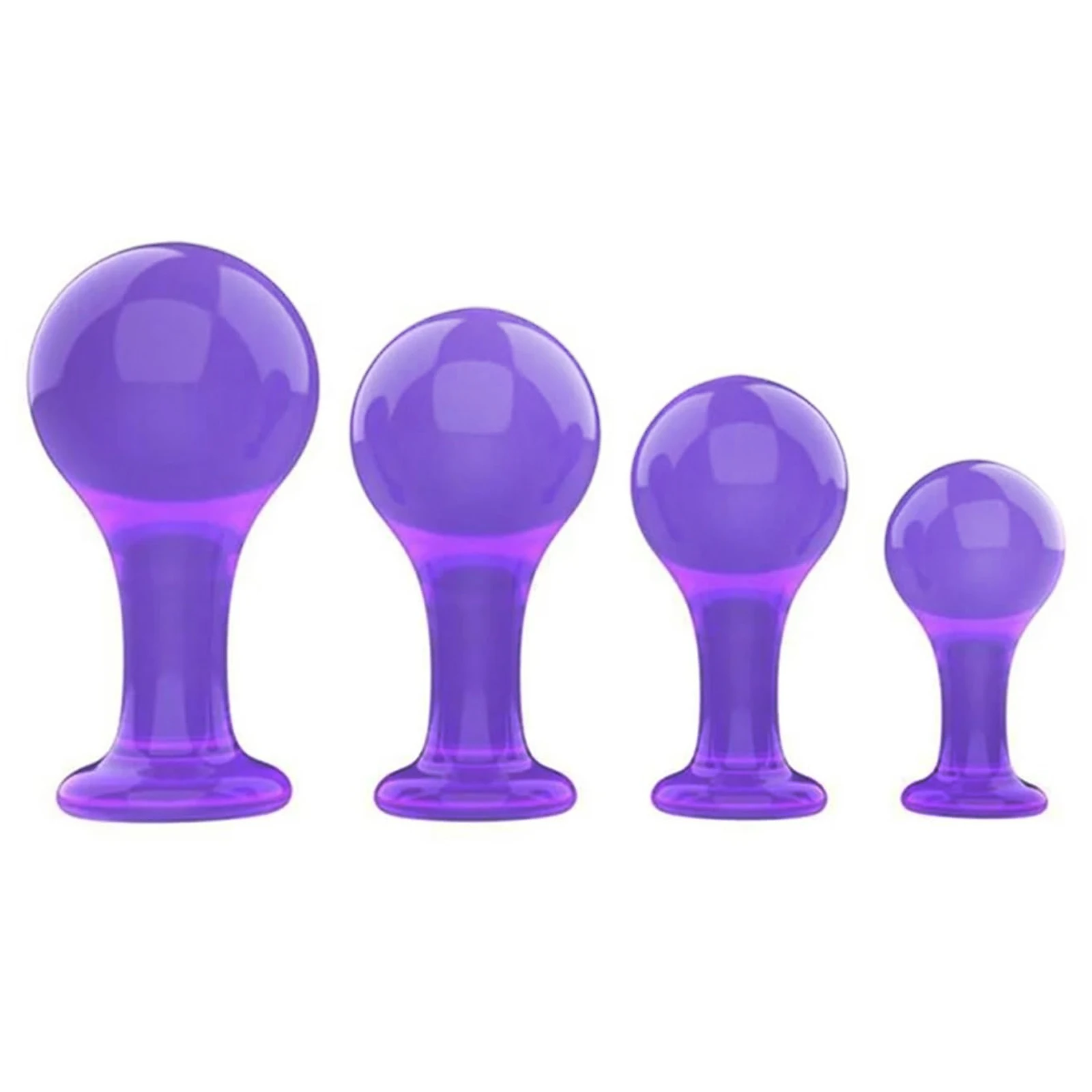 Black Smooth Butt Plug with Flared Base Prostate Massager for Men And Women Beginner Anal Training Toy view 6